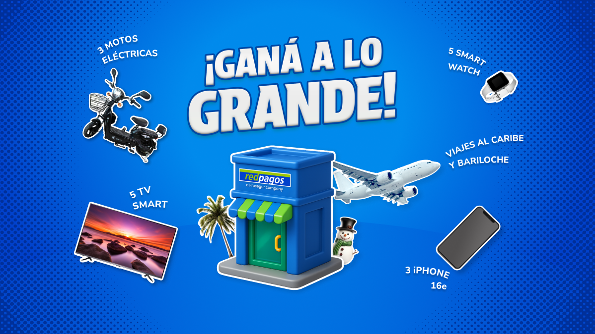 Ganá a lo grande con Redpagos